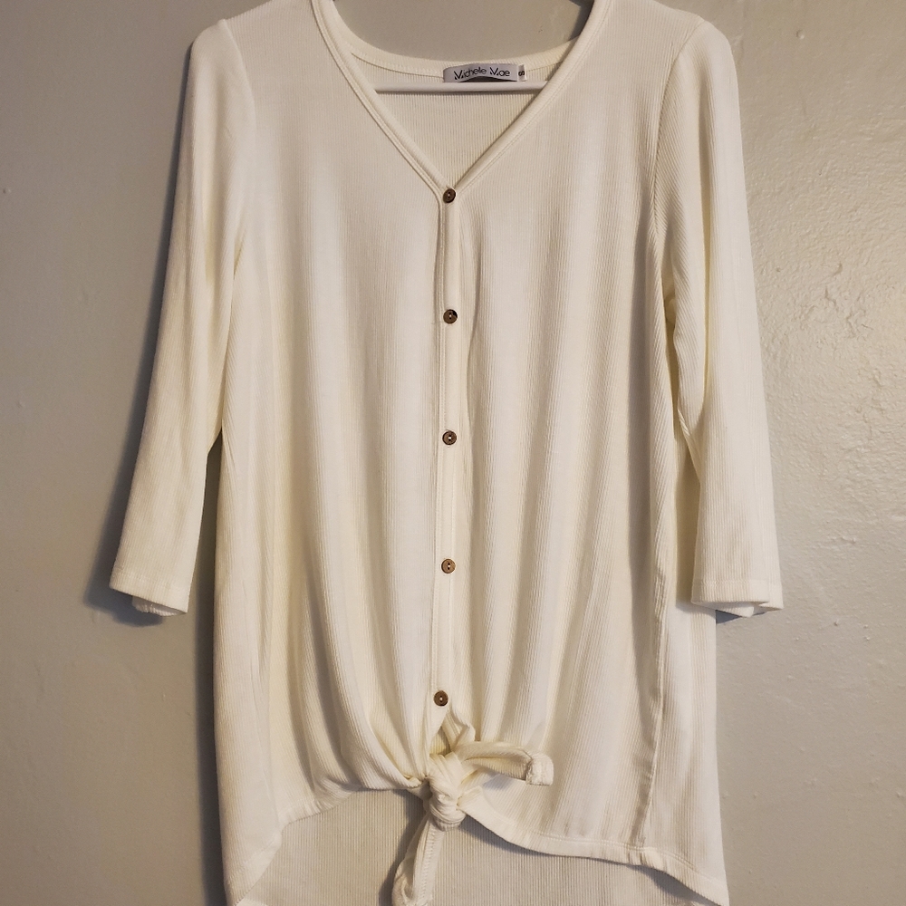 White button up Blouse
